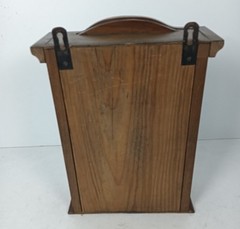 small Apothecary medicine cabinet antique kitchen bathroom wall hanging barn sty