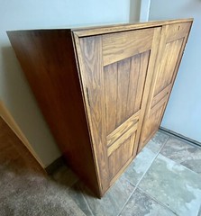 mogens koch 2 Door Oak cabinet Rud Rasmussen Danish Modern Scandinavian
