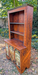 Antique Style Painted Hutch Marie Colette Charming Primitive Faux Finish