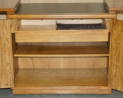 COLLECTABLE VINTAGE MID CENTURY MODERN DREXEL HERITAGE EXTENDING BAR TROLLY
