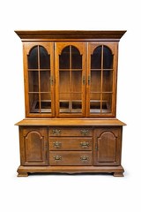 Ethan Allen Wooden China Display Cabinet