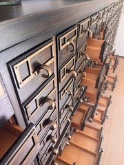 SALE Vintage One-of-a-Kind 200-Drawer Library Card Catalog Cabinet Library