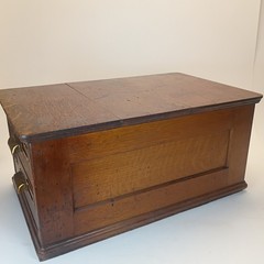 Antique Quarter Sawn Oak 2 Drawer Library Card Catalog File Cabinet Stackable