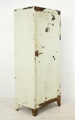 Vintage Industrial Steel Storage Cabinet