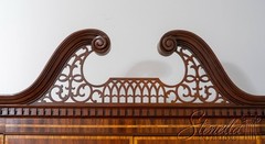 70176: COUNCILL CRAFTSMEN Large 4 Door Mahogany Breakfront Bookcase