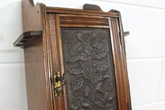 Antique wooden wall cabinet hanging cabinet vintage