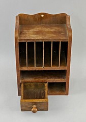 9365032-d Small Wand-Schrank Fächer-schrank Oak 10 5/8×5 7/8×16 1/2in