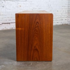 Vintage Scandinavian Modern Teak Low Chest or Bench Style of Kai Kristiansen