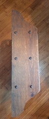 Antique Colonial Mail/CD Solid Wood Rack 40 Slots 3 Peg “RARE” 26H X 24W X 6.5D