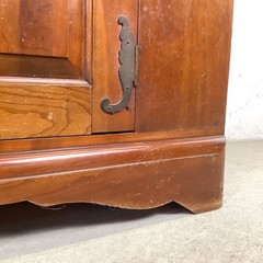 Vintage Solid Cherry End Server Monitor Furniture Co Jamestown NY