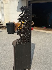 Antique Victorian Rosewood corner cabinet cupboard whatnot 1860 carved pierced