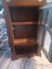 Antique Oak Medicine Cabinet