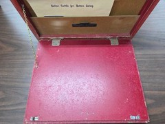Consolidated Breeders Cooperative Veterinarian Records Cabinet Antique Vintage