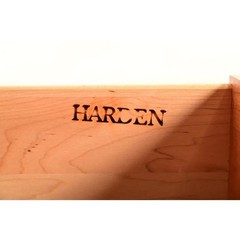 Harden Furniture Arts and Crafts Shaker Solid Cherry Wood Media Cabinet