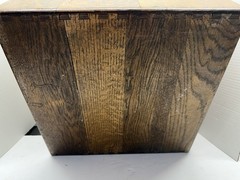 Rare Vintage Oak 4 Drawer Wooden Card Catalog File Cabinet Medical