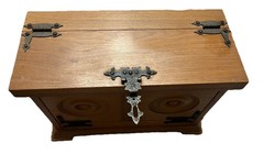 Vintage Ornate Portable Altar, Bar, Or Valuables Cabinet