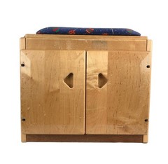 Mid Century Compact Credenza by Heywood Wakefield 14 x 16 x 13″ Modular