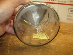 HOOSIER CABINET ORIGINAL COLONIAL EMBOSSED COFFEE SPICE JAR LISTING # 71