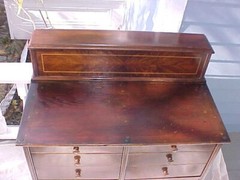 Antique wood Dental Cabinet apothecary vintage medical