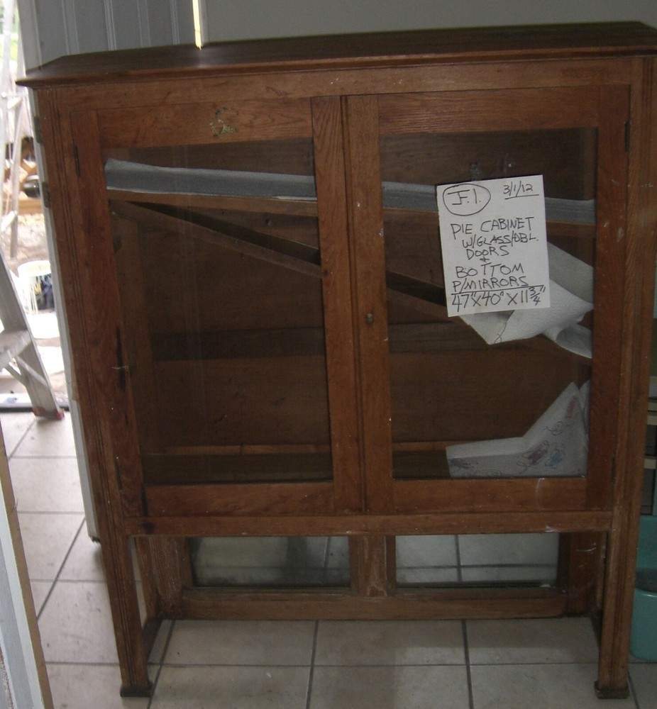 Early American Country Pie Safe Cabinet COUNTRY PRIMITIVE