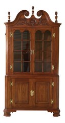 32234EC: HENKEL HARRIS Cherry Welford Corner China Cabinet