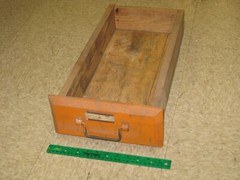 Old Wooden Storage Drawer