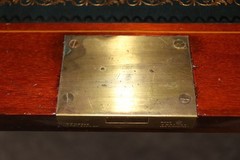 Rare Mahogany Adams Paint Decorated Edwards and Roberts Monumental Breakfront