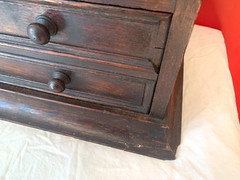 ANTIQUE 1800’s ENGLISH OAK CABINET APOTHECARY TOBACCO CUPBOARD – Local Pickup NC