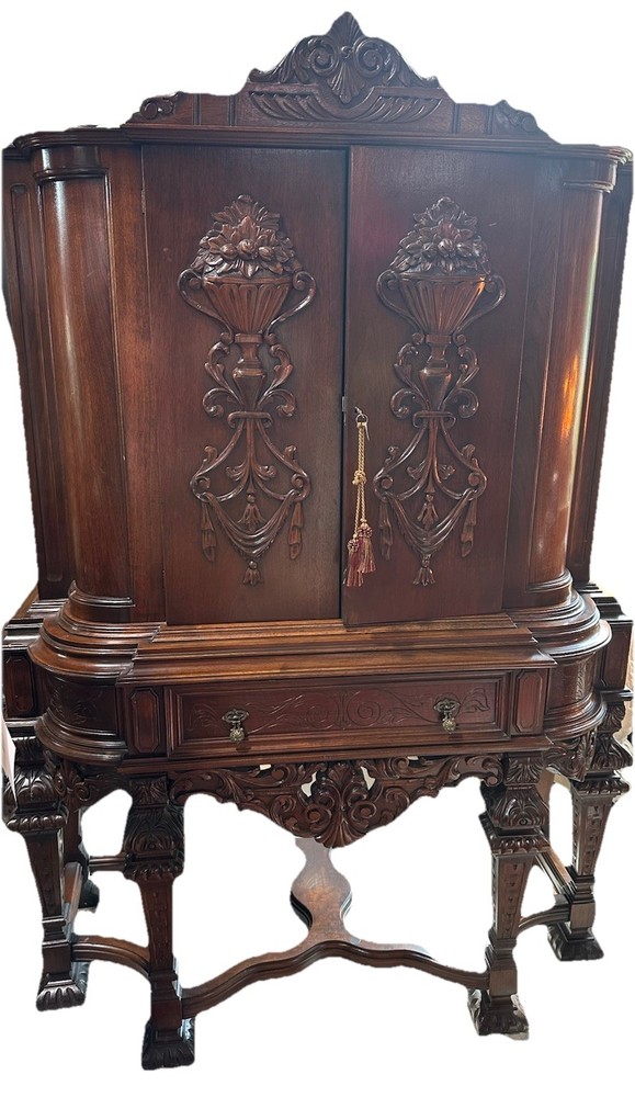 Antique Parlor Cabinet