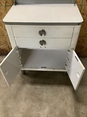 Vintage HAMILTON Medical cabinet Art Deco steel small great condition industrial