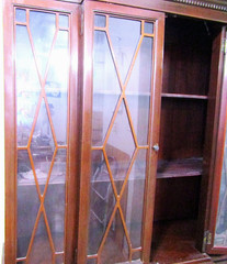R Way Chinawood and Glass 74 * 44 1/2* 16 in.