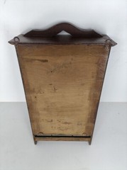Antique Cabinet Medicine Apothecary Kitchen Bathroom Hanging Towel Hooks Beveled