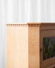 1960s Attributed to Henning Kjaernulf Danish Modern Oak Corner Cabinet