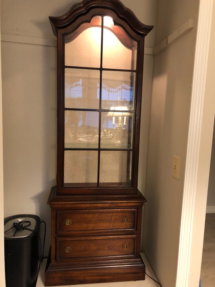 Brandt Furniture Company Display Cabinet French Country