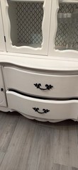 Antique China Cabinet Fruit Wood