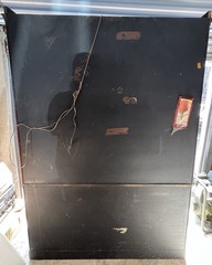 Vintage Rare DREXEL 584 223 Et Cetera Chinoiserie China Cabinet Black Lacquer