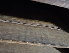 Antique Wooden Railroad Paperwork Requisition Floor Cabinet MoPac Cotton Belt