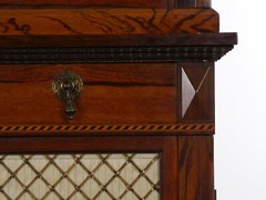 Mellier & Co English Rosewood Humidor Cabinet, circa 1880