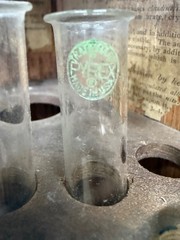 Antique Oak Apothecary Doctor travel cabinet with equipment 1890 medical
