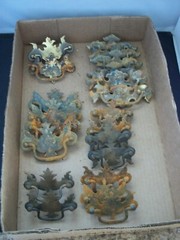 Set of 21 Vintage Dresser Pulls