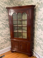 Late 19th Century Antique Corner Cabinet