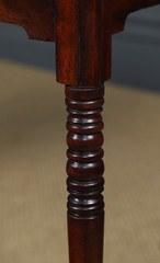 Antique English Victorian Small Pair Mahogany Bedsides Locker Tables Nightstands