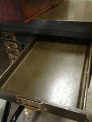 🟢 SUPERB ANTIQUE – YAWMAN & ERBE 18 Drawer Metal cabinet RARE