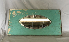 Decorative Vintage Old Salvage Tin Ceiling Shabby 11×23 Metal Mirror 355-23B