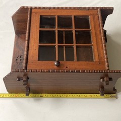 Wesleyan Mission Workshops Glass Fronted Wall Cupboard