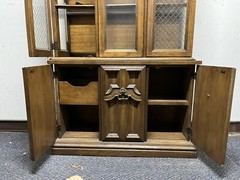 Antique Library / Decorated Liquor Cabinet