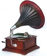 GENUINE ANTIQUE LEOPHONE MODEL 315 GRAMOPHONE MUSIC RECORD PLAYER PHONOGRAPH