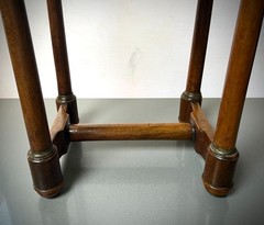 ANTIQUE FRENCH EMPIRE TABLE DRESSING / SEWING COIFFEUSE / TRAVAILLEUSE 1810-1825