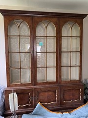 Vintage Victorian Antique China Cabinet Hutch