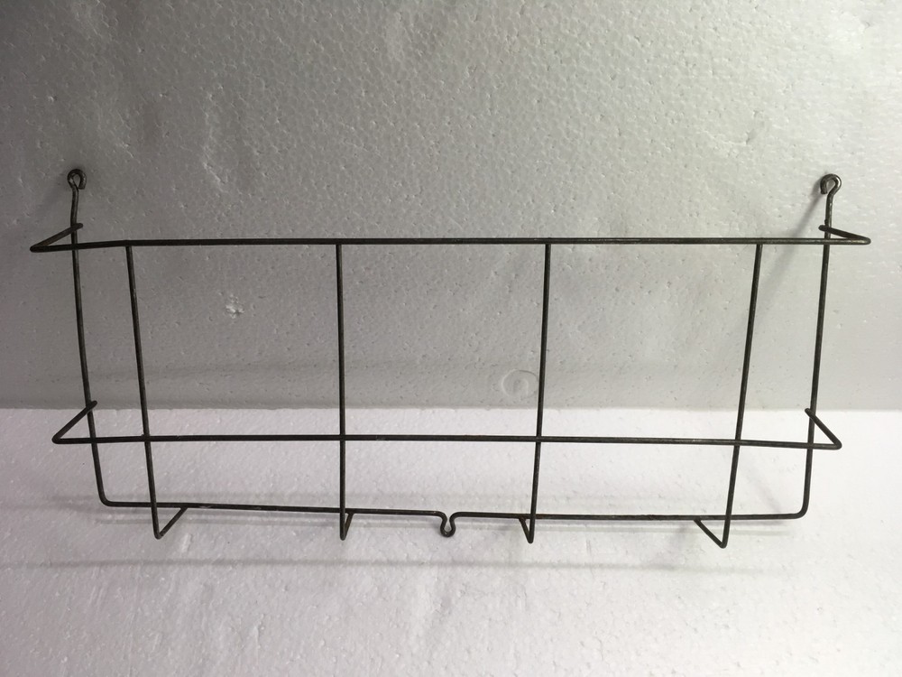 Vintage Sellers Hoosier Cabinet Cookbook Holder Metal Wire Rack Antique Original